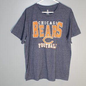 NFL Chicago Bears Football Grey XL Teeshirt